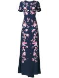 kayo lily floral print gown