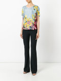 floral print blouse