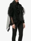 ruffled tulle jacket