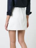 A-line denim skirt 