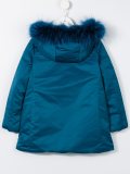 hooded rain coat