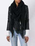 fringed scarf