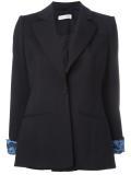 lace cuff blazer
