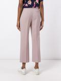 cropped tailored trousers