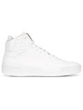 hi-top lace-up sneakers
