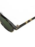 tortoiseshell round sunglasses