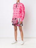geometric print cardigan 