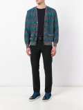 patterned cardigan 