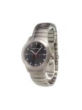'P10 Black' analog watch