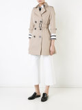 three-quarter sleeve trench