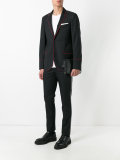 ribbon trim blazer