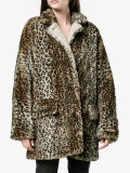 Quincy leopard print coat 