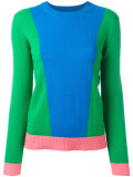 colour-block jumper 