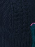 Nordic intarsia patchwork sweater