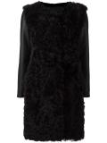 fur panel coat 