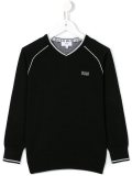 elbow patch sweater