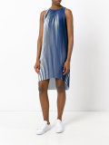 pleated tank dress
