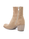 zipped boots