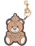 crowned teddy bear keyring
