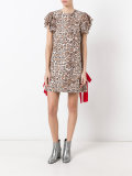 animal print dress