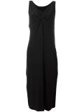 ruched detail dress