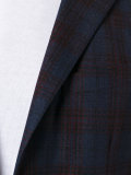 checked blazer