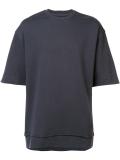'Rugger' three-quarter sleeve sweatshirt