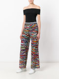 knitted wide-leg trousers 