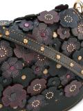 flower embellished shoulder bag