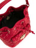 medium quilted bucket tote