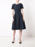 'Faille' belted dress