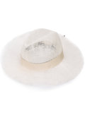 band detail fedora hat