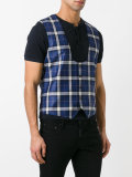 checked waistcoat