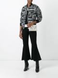 printed bomber jacket