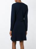 longsleeved flared dress