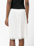 layered midi skirt 