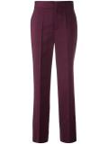 high-rise tailored trousers