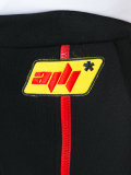 front zip track pants