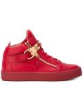 'Owen' metal strap sneakers