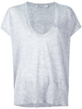 knit scoop neck top