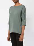 three-quarter sleeve jumper 