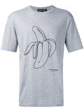 banana print T-shirt