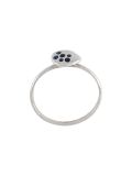 large sapphire nugget ring