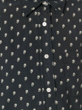 allover skull print shirt
