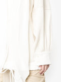 oversized V-neck sweater 