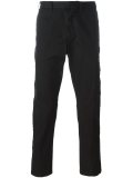 stitch detail tailored trousers