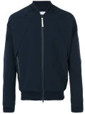 pleated back bomber jacket