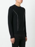 pyramid stud classic jumper