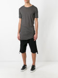 drawstring track shorts 