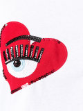 oversized wink T-shirt